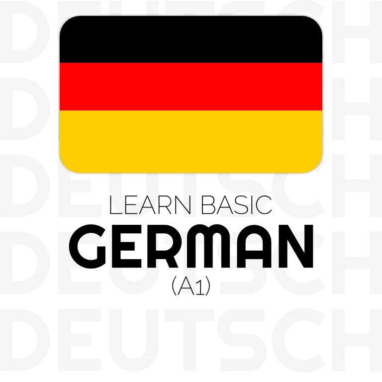 Learn basic German A1 level